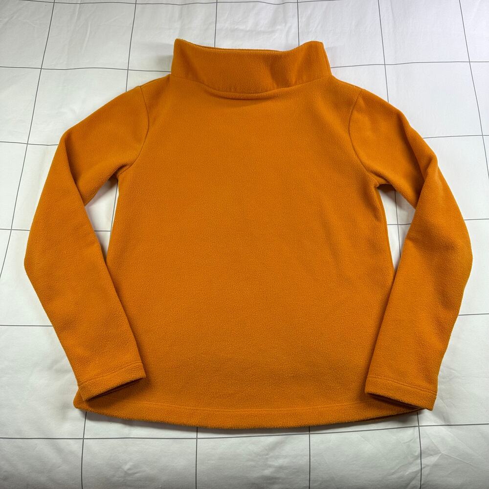 Dudley Stephens Sweater Womens Small Orange Greenpoint Pullover Preppy Classic